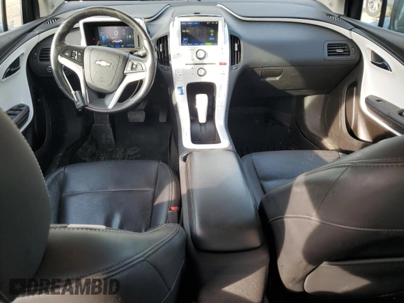 2012 Chevrolet Volt with VIN 1G1RB6E41CU104874, listed as a Copart auction lot 54674345 with 104,018 mi miles and Salvage Title. Bid and sale history available at carsss.com. Image 8.