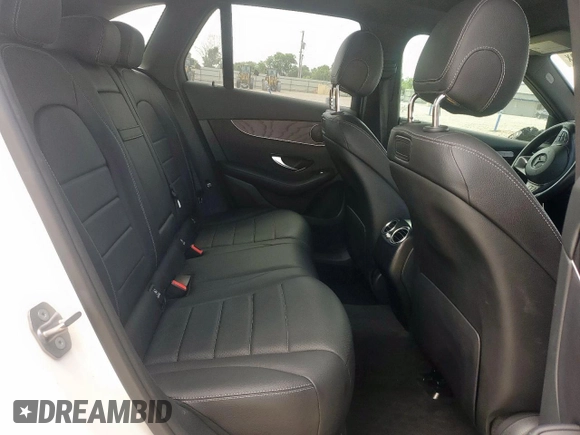 2018 Mercedes-Benz GLC 300 with VIN WDC0G4JB3JV025492, listed as a Copart auction lot 61674235 with 99,671 mi miles and Salvage title. Bid and sale history available at DreamBid. Image 11.