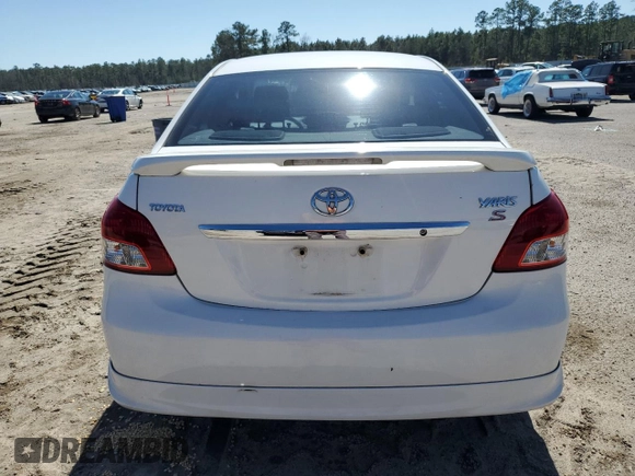 2007 Toyota Yaris with VIN JTDBT923371049998, listed as a Copart auction lot 48582445 with 217,625 mi miles and Salvage Title. Bid and sale history available at DreamBid. Image 6.