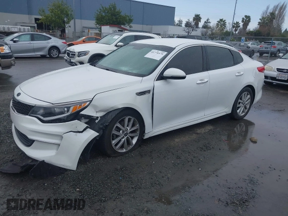 2016 Kia Optima LX with VIN 5XXGT4L30GG049534, listed as a IAAI auction lot 41770579 with 94,257 mi miles. Bid and sale history available at carsss.com. Image 18.
