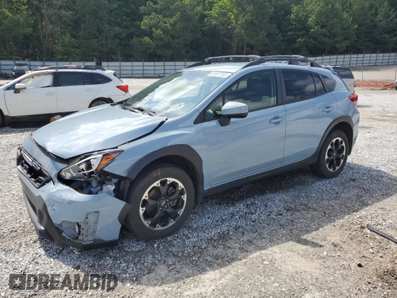 2021 Subaru Crosstrek Premium with VIN JF2GTAPC6MH671077, listed as a Copart auction lot 60697155 with 39,473 mi miles and Salvage title. Bid and sale history available at DreamBid. Image 1.
