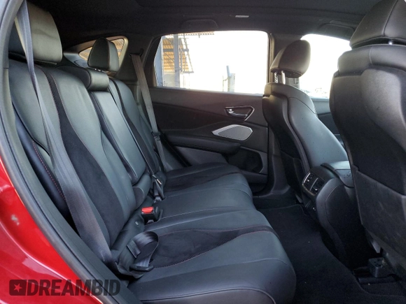 2022 Acura RDX w/A-Spec Package with VIN 5J8TC1H68NL001486, listed as a Copart auction lot 88672595 with 39,543 mi miles and Salvage Title. Bid and sale history available at carsss.com. Image 12.
