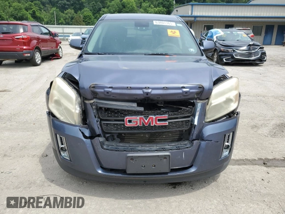 2013 GMC Terrain SLE with VIN 2GKFLREK5D6400475, listed as a Copart auction lot 63801165 with 176,017 mi miles and Salvage title. Bid and sale history available at DreamBid. Image 5.