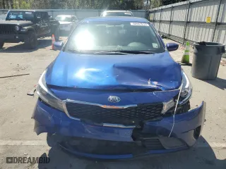 2017 Kia Forte LX with VIN 3KPFK4A70HE115109, listed as a Copart auction lot 50567615 with 124,460 mi miles and Salvage Title. Bid and sale history available at carsss.com. Image 5.