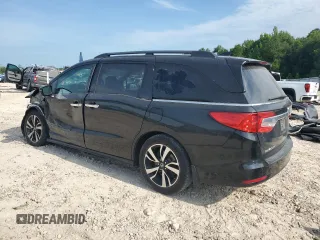 2018 Honda Odyssey Elite z VIN 5FNRL6H95JB017447, wystawiony jako Copart lot #64752615 z przebiegiem 136 616 mil mil oraz Nie do naprawy • Non repairable. Historia ofert i sprzedaży dostępna na DreamBid. Obrazek 2.