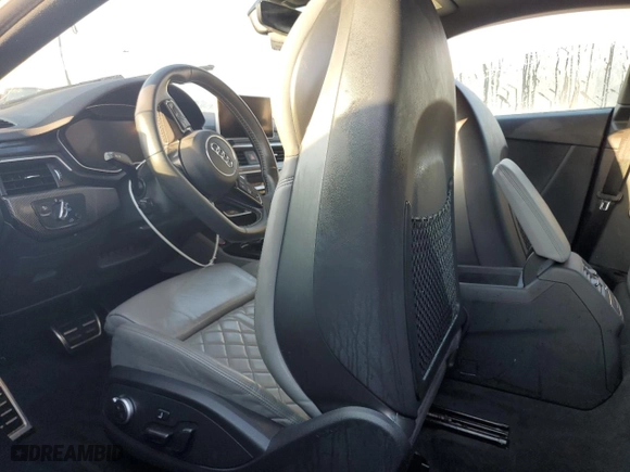 2019 Audi S5 Coupe Premium Plus with VIN WAUP4AF55KA009038, listed as a Copart auction lot 73935014 with 0 mi miles and Non Repairable. Bid and sale history available at carsss.com. Image 7.