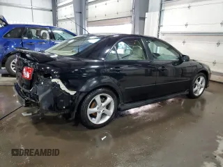 2005 Mazda 6 Sport with VIN 1YVHP80C655M24651, listed as a Copart auction lot 46460575 with 168,030 mi miles and Salvage Title. Bid and sale history available at DreamBid. Image 3.