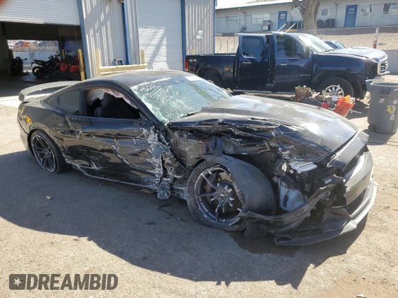 2017 Ford Mustang GT with VIN 1FA6P8CF0H5250508, listed as a Copart auction lot 53699755 with 80,288 mi miles and Salvage title. Bid and sale history available at DreamBid. Image 4.