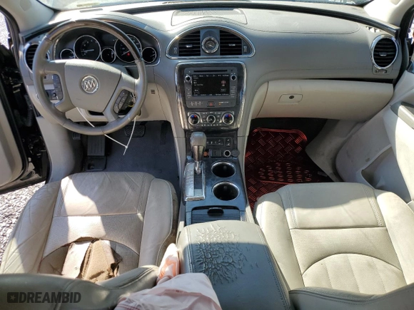 2017 Buick Enclave Leather with VIN 5GAKRBKD7HJ123666, listed as a Copart auction lot 45814265 with 219,549 mi miles and Salvage Title. Bid and sale history available at carsss.com. Image 8.