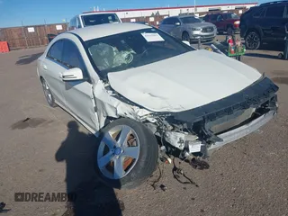 2017 Mercedes-Benz CLA with VIN WDDSJ4EB2HN441656, listed as a IAAI auction lot 41335963 with 91,658 mi miles. Bid and sale history available at carsss.com. Image 1.