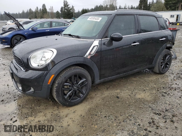 2013 MINI Countryman S z VIN WMWZC3C51DWP22813, wystawiony jako Copart lot #48595455 z przebiegiem 94 903 mil mil oraz Szkoda całkowita • Salvage title. Historia ofert i sprzedaży dostępna na DreamBid. Obrazek 1.