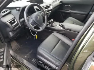 2021 Lexus UX with VIN JTHP9JBH9M2038333, listed as a Copart auction lot 49691733 with 26,074 mi miles. Bid and sale history available at carsss.com. Image 7.