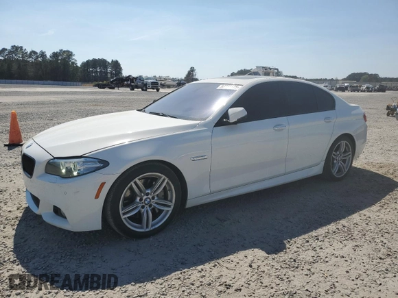 2016 BMW 5 Series 550i with VIN WBAKN9C59GD963159, listed as a Copart auction lot 50718175 with 113,715 mi miles and Salvage title. Bid and sale history available at DreamBid. Image 1.
