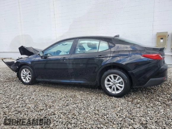 2025 Toyota Camry LE with VIN 4T1DAACK2SU569196, listed as a Copart auction lot 52728325 with Not Provided miles and Salvage Title. Bid and sale history available at carsss.com. Image 2.