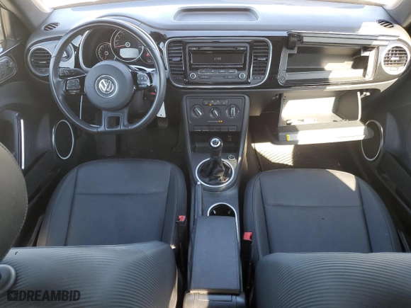 2014 Volkswagen Beetle 2.5L PZEV with VIN 3VWHP7AT1EM606988, listed as a Copart auction lot 46456155 with 39,911 mi miles and Salvage Title. Bid and sale history available at carsss.com. Image 8.