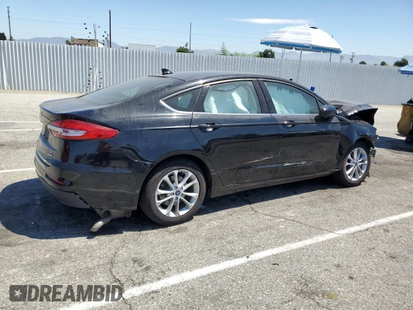 2020 Ford Fusion SE with VIN 3FA6P0LU9LR181291, listed as a Copart auction lot 63037215 with 53,549 mi miles and Salvage title. Bid and sale history available at DreamBid. Image 3.