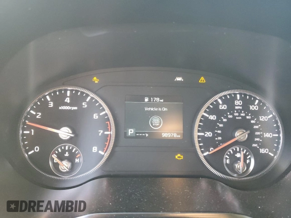 2020 Kia Telluride EX z VIN 5XYP34HC6LG001907, wystawiony jako Copart lot #49150095 z przebiegiem 98 978 mil mil oraz Szkoda całkowita • Salvage title. Historia ofert i sprzedaży dostępna na DreamBid. Obrazek 9.