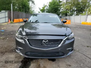 2017 Mazda 6 Grand Touring с VIN JM1GL1W55H1140064, выставлен на аукционе Copart как лот 57503425 с пробегом 74 304 миль миль и Списание • Salvage title. История ставок и продаж доступна на DreamBid. Изображение 5.