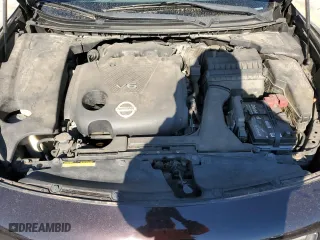 2011 Nissan Maxima 3.5 SV with VIN 1N4AA5AP7BC855019, listed as a Copart auction lot 49722125 with 185,344 mi miles and Salvage Title. Bid and sale history available at carsss.com. Image 11.