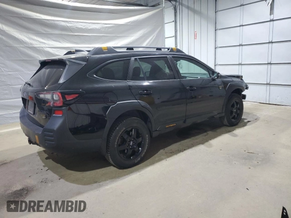 2022 Subaru Outback Wilderness with VIN 4S4BTGUD0N3278081, listed as a Copart auction lot 55194535 with 29,605 mi miles and Salvage title. Bid and sale history available at DreamBid. Image 3.