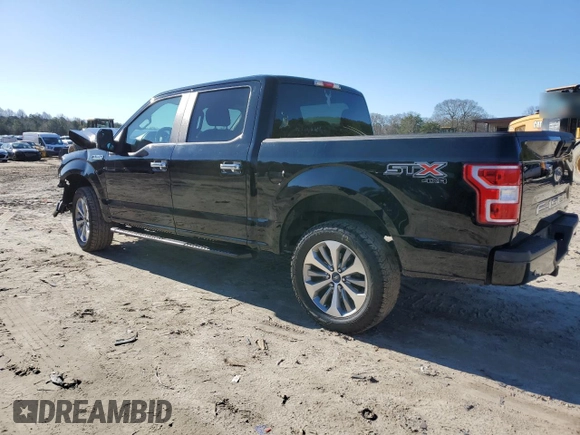 2018 Ford F-150 XL with VIN 1FTEW1EP8JKF65585, listed as a Copart auction lot 49226305 with 70,258 mi miles and Salvage Title. Bid and sale history available at carsss.com. Image 2.