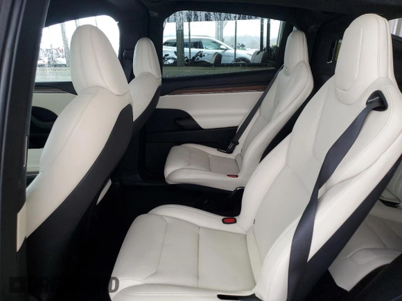 2023 Tesla Model X with VIN 7SAXCBE52PF365140, listed as a Copart auction lot 44564965 with 27,107 mi miles and Salvage Title. Bid and sale history available at DreamBid. Image 11.