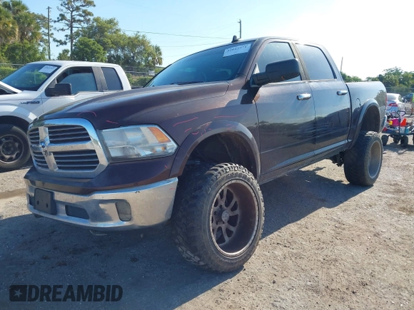 2015 Ram 1500 Big Horn with VIN 3C6RR7LT5FG597847, listed as a IAAI auction lot 42042971 with 212,541 mi miles and . Bid and sale history available at DreamBid. Image 2.