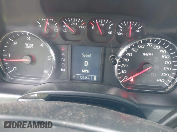 2016 Chevrolet Silverado 1500 Work Truck with VIN 1GCVKNEHXGZ250296, listed as a IAAI auction lot 41139053 with 172,535 mi miles. Bid and sale history available at carsss.com. Image 7.