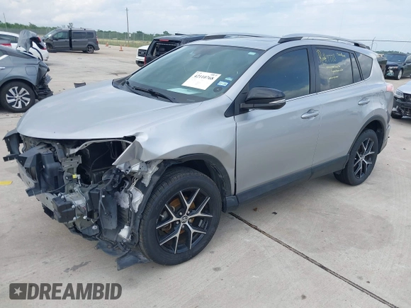 2018 Toyota RAV4 SE with VIN 2T3NFREV9JW424156, listed as a IAAI auction lot 42110768 with 80,376 mi miles and . Bid and sale history available at DreamBid. Image 2.