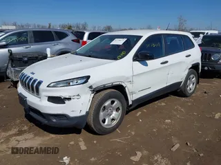 2016 Jeep Cherokee Sport with VIN 1C4PJMAS3GW306815, listed as a IAAI auction lot 41738271 with 50,627 mi miles and . Bid and sale history available at DreamBid. Image 17.