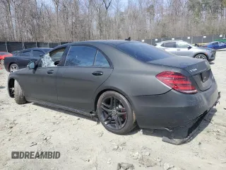 2018 Mercedes-Benz S 560 z VIN WDDUG8GB8JA384193, wystawiony jako Copart lot #49703435 z przebiegiem 65 665 mil mil oraz Szkoda całkowita • Salvage title. Historia ofert i sprzedaży dostępna na DreamBid. Obrazek 2.