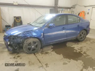 2007 Mazda Mazda3 i Sport with VIN JM1BK32F771716095, listed as a Copart auction lot 45545815 with 278,433 mi miles and Salvage Title. Bid and sale history available at carsss.com. Image 1.
