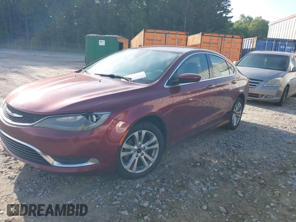 2015 Chrysler 200 Limited z VIN 1C3CCCAB0FN535755, wystawiony jako IAAI lot #42240219 z przebiegiem 319 693 mil mil oraz . Historia ofert i sprzedaży dostępna na DreamBid. Obrazek 2.