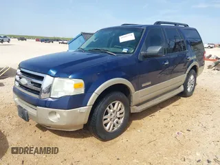 2008 Ford Expedition Eddie Bauer with VIN 1FMFU17598LA36166, listed as a IAAI auction lot 41942778 with 285,271 mi miles and . Bid and sale history available at DreamBid. Image 2.