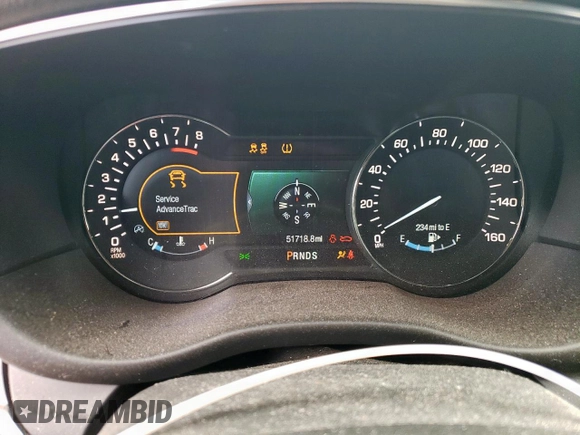 2017 Lincoln MKC Premiere with VIN 5LMCJ1C90HUL31474, listed as a Copart auction lot 59034745 with 51,718 mi miles and Salvage title. Bid and sale history available at DreamBid. Image 9.