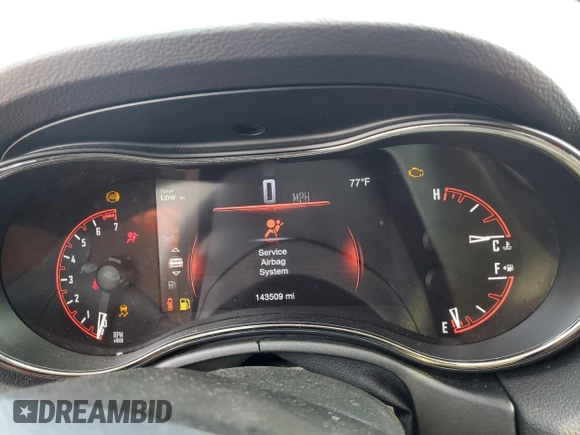 2015 Dodge Durango SXT with VIN 1C4RDJAG3FC870166, listed as a Copart auction lot 62236755 with 143,509 mi miles and Clean title. Bid and sale history available at DreamBid. Image 9.