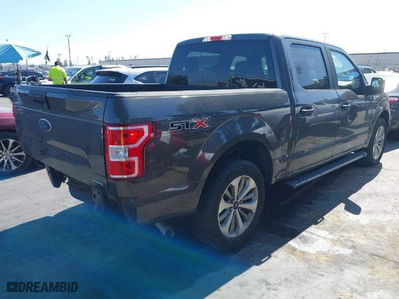 2018 Ford F-150 XL with VIN 1FTEW1CP5JKD08158, listed as a IAAI auction lot 41646490 with 108,086 mi miles. Bid and sale history available at carsss.com. Image 4.