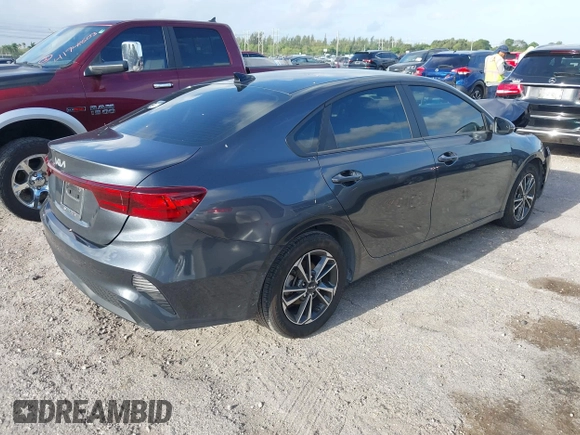 2024 Kia Forte LXS with VIN 3KPF24AD5RE720735, listed as a IAAI auction lot 41956986 with 27,967 mi miles and . Bid and sale history available at DreamBid. Image 4.