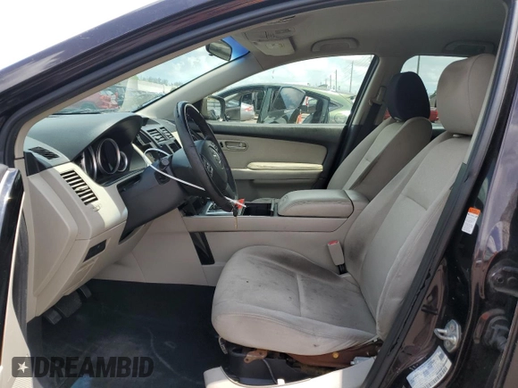 2008 Mazda CX-9 Touring with VIN JM3TB38V180145415, listed as a Copart auction lot 61604775 with 196,379 mi miles and Salvage title. Bid and sale history available at DreamBid. Image 7.