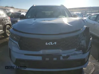 2023 Kia Sorento X-Line SX Prestige with VIN 5XYRKDLF5PG225771, listed as a Copart auction lot 87637815 with 10,909 mi miles and Salvage Title. Bid and sale history available at DreamBid. Image 5.