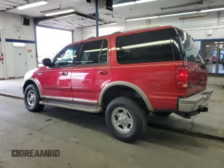 2002 Ford Expedition Eddie Bauer with VIN 1FMPU18L22LA88795, listed as a Copart auction lot 49860805 with 195,631 mi miles and Salvage title. Bid and sale history available at DreamBid. Image 2.