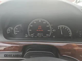 2007 Mercedes-Benz S 550 with VIN WDDNG71XX7A072453, listed as a Copart auction lot 84865234 with 155,116 mi miles and Clean Title. Bid and sale history available at DreamBid. Image 8.