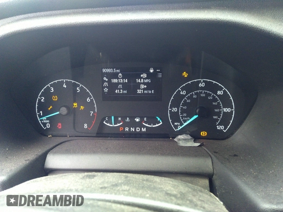 2022 Ford Transit Cargo with VIN 1FTBR3U84NKA63761, listed as a IAAI auction lot 41100280 with 90,993 mi miles and . Bid and sale history available at DreamBid. Image 16.