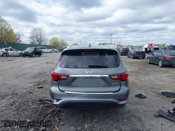 2020 Infiniti QX60 Luxe with VIN 5N1DL0MM1LC506649, listed as a IAAI auction lot 42040390 with 53,185 mi miles and . Bid and sale history available at DreamBid. Image 17.