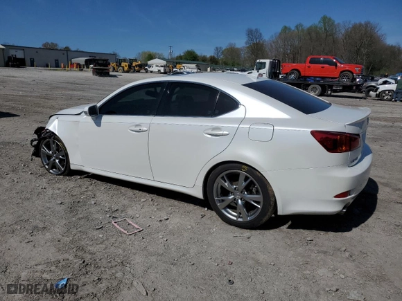 2010 Lexus IS 250 with VIN JTHBF5C24A2096401, listed as a Copart auction lot 51515805 with 128,203 mi miles and Salvage Title. Bid and sale history available at carsss.com. Image 2.