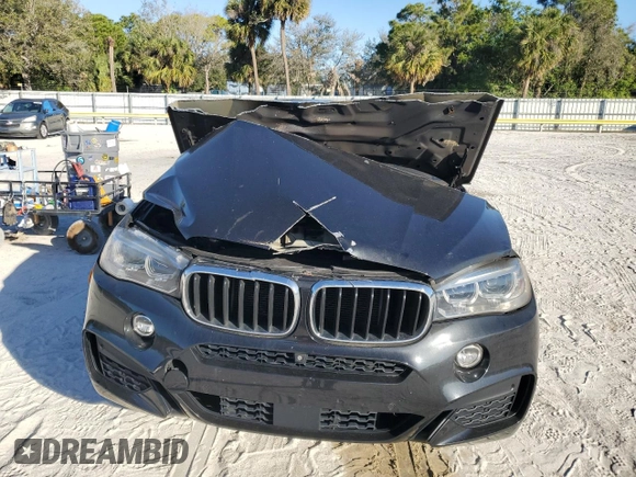 2018 BMW X6 sDrive35i with VIN 5UXKU0C55J0G80680, listed as a Copart auction lot 88096155 with 0 mi miles and Non Repairable. Bid and sale history available at carsss.com. Image 5.