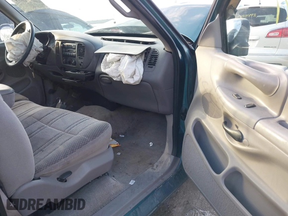 1997 Ford F-150 with VIN 1FTDF17W8VLB18061, listed as a IAAI auction lot 41861271 with 267,709 mi miles and . Bid and sale history available at DreamBid. Image 5.