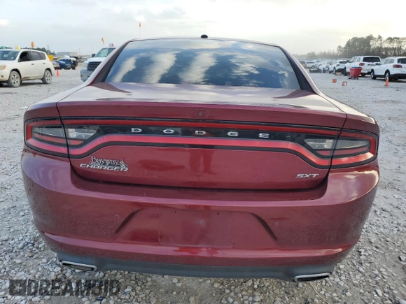 2018 Dodge Charger SXT with VIN 2C3CDXBG1JH239112, listed as a Copart auction lot 48007405 with 96,755 mi miles and Salvage Title. Bid and sale history available at DreamBid. Image 6.
