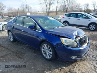 2014 Buick Verano with VIN 1G4PP5SK9E4107971, listed as a IAAI auction lot 41503858 with 156,821 mi miles. Bid and sale history available at carsss.com. Image 1.
