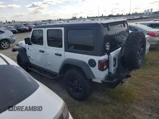 2020 Jeep Wrangler Unlimited Sport S z VIN 1C4HJXDN4LW190062, wystawiony jako Copart lot #52569425 z przebiegiem 31 958 mil mil oraz Szkoda całkowita • Salvage title. Historia ofert i sprzedaży dostępna na DreamBid. Obrazek 2.